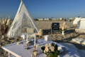Luxury beach picnic celebration for a birthday in Los Angeles