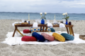 Luxury beach picnic in Palm Beach, FL